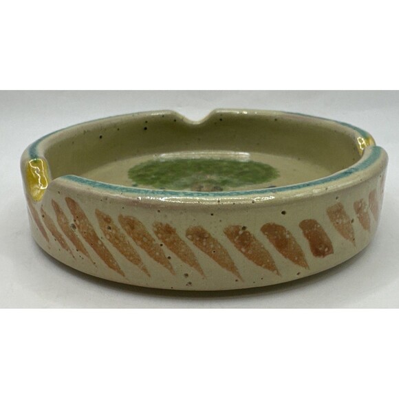 Vintage Handmade Gogo GTO Mexico Ashtray Trinket Dish Gorky Gonzalez - Picture 2 of 5